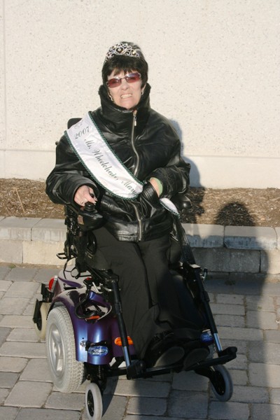 A proud Ms. Wheelchair MD 2007